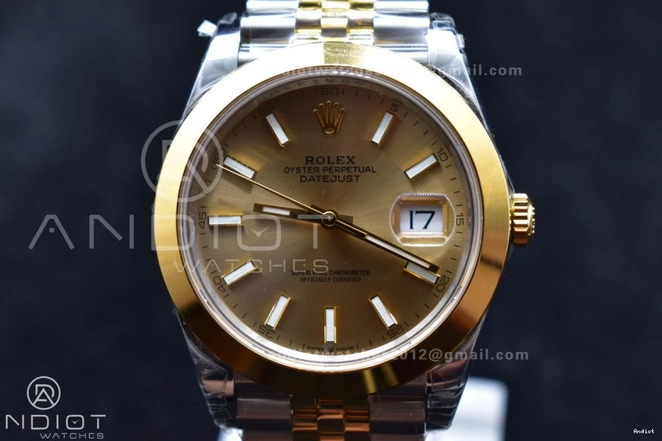 1:1 On Edition DateJust 126331 Yellow 41 YG 904L Gold Bracelet SS Dial VSF VS3235 Best Jubilee Steel 0425